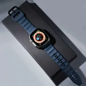 Bracelet de montre en caoutchouc EASILIFE FKM pour Apple Watch Ultra 49mm Fluororubber Fkm élastique pour Iwatch Series 8 7 41mm 45mm