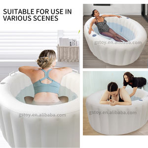 Baignoire de naissance gonflable pour bébé en PVC EN71, ensemble de <span class=keywords><strong>piscine</strong></span> de naissance à domicile pour les mamans avec doublure, pompe électrique, sac de rangement - Product Image 2