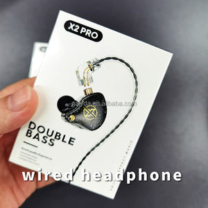 Écouteurs filaires intra-auriculaires de mode EDX au design classique, écouteurs de sport avec transducteur dynamique, vente directe usine - Product Image 5