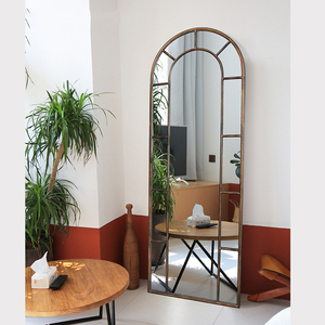 Miroir en verre cintrée pour chambre et salon, vente en gros, OEM, ODM, taille personnalisée, pleine longueur - Product Image 6
