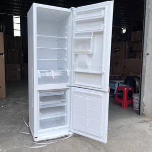 Refrigerador Doméstico de Gran Capacidad de 280L, Doble Puerta, Refrigerado por Aire, Acero Inoxidable, Eficiencia Energética, con Dispensador de Agua - Product Image 2