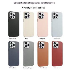 เคสโทรศัพท์มือถือลายหนังแท้กว้าง16รูสำหรับ <span class=keywords><strong>Apple</strong></span> เคสฝาครอบป้องกันมีสไตล์ใช้ได้กับ15PROMAX - Product Image 2