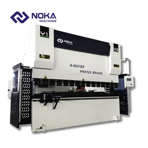 Metal Folder Bending Bender Forming Machine NOKA New 6 Axis CNC Hydraulic Press Brake With DA66T Controller
