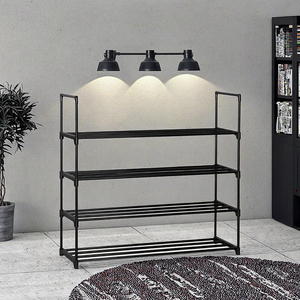 Nouvelle vente chaude : <span class=keywords><strong>Meuble</strong></span> de rangement convertible et extensible bleu multicouche, économique et moderne en fer pour salon et salle à manger - Product Image 2