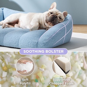Mềm chỉnh hình con chó giường sofa cho chó lớn không thấm nước con chó đi văng với có thể tháo rời có thể giặt bìa sang trọng vật nuôi Sofa giường - Product Image 5