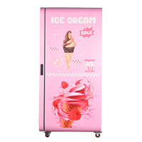 Automatenleverancier 24-uurs zelfbedieningsautomaten voor yoghurt, softijs en smoothies