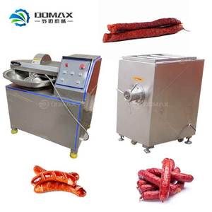 Máquinas comerciales para hacer salchichas de carne Salami <span class=keywords><strong>Mortadella</strong></span> Hotdog Línea de producción de salchichas de Bolonia - Product Image 2