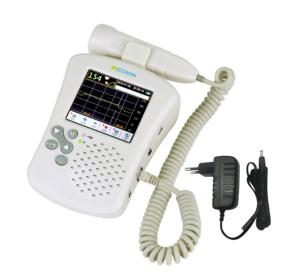 Moniteur <span class=keywords><strong>Doppler</strong></span> fœtal rechargeable <span class=keywords><strong>pas</strong></span> <span class=keywords><strong>cher</strong></span> 1 MHz 2 MHz 3 MHz pour la surveillance cardiaque du bébé à domicile - Product Image 1