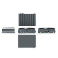 PC Mini Industri Tanpa Kipas Grosir I7-8665U/8560U Aksesoris Komputer Industri Komputer Ringkas untuk Pabrik Port Kaya WiFi