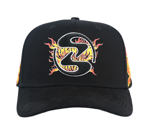 Casquette en coton personnalisée avec broderie et impression sérigraphique à 5 panneaux TCAP Chine - Product Image 1