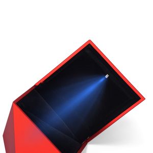 Boîte d'emballage de bijoux en forme de diamant, personnalisée, à rabat avec lumière LED, pour emballage de colliers et bagues en saphir, vente en gros, usine, - Product Image 2