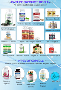 Capsule rigide di supplemento dietetico glucomannano Konjac di alta qualità OEM - Product Image 3