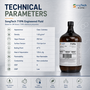 SongTech 71IPA HFE <span class=keywords><strong>IPA</strong></span> Technisches Reinigungsmittel 71IPA Alternative mit Niedriger Oberflächenspannung Präzisionsreiniger für Elektronik - Product Image 3