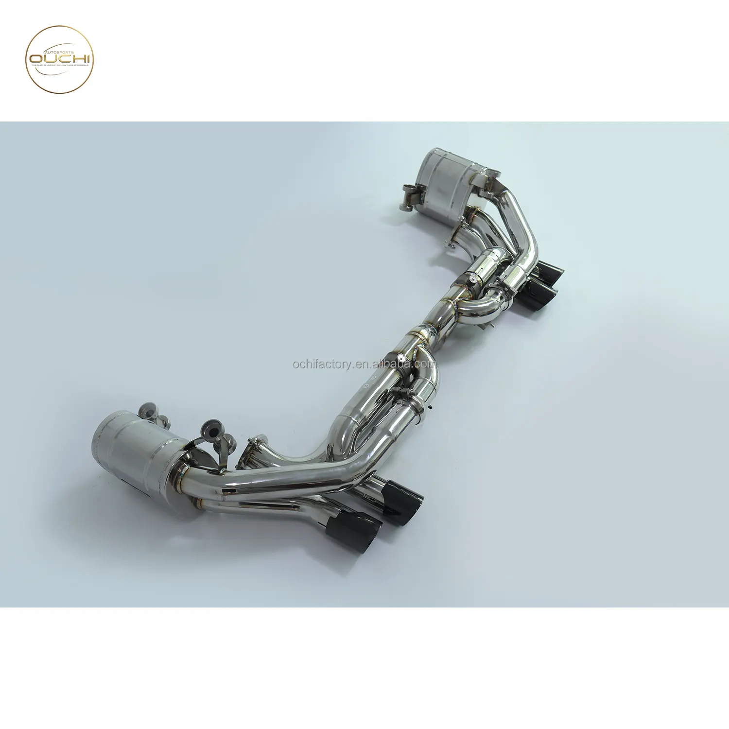 OUCHI interruptor de válvula para Porsche 997.2 Catback 2005-2012 911 997 3.6 3.8 Carrera Targe 4 4S válvula de escape Catback de aço inoxidável