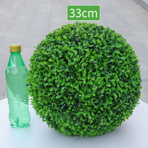 Boule suspendue artificielle <span class=keywords><strong>de</strong></span> taille mixte, boule <span class=keywords><strong>de</strong></span> <span class=keywords><strong>buis</strong></span> artificielle pour la décoration <span class=keywords><strong>de</strong></span> la maison et du jardin - Product Image 4