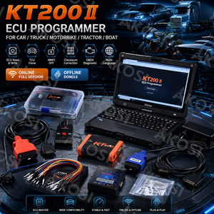 KT200 II รุ่นเต็ม พร้อมเครื่องโปรแกรม ECU สำหรับแล็ปท็อป CF53 เครื่องมืออ่านและปรับแต่งชิป ECU รถยนต์ระดับมืออาชีพ เครื่องอ่าน OBD ECU - Product Image 1