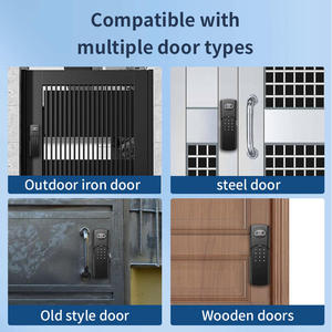 Cerradura Inteligente para Puerta de Hierro Antigua, con Huella Dactilar, Contraseña, WiFi, Anti-Robo, para Dormitorio - Product Image 4