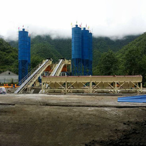 Planta Mezcladora de Concreto Móvil Portátil Profesional Jinshi, Línea de Producción, Transportador de Tornillo, Motor Eléctrico - Product Image 4