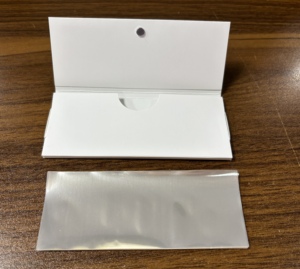 Papel de fumar transparente de celulosa orgánica con logotipo OEM personalizado - Product Image 3