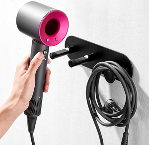 DYSON <span class=keywords><strong>Support</strong></span> de sèche-<span class=keywords><strong>cheveux</strong></span> <span class=keywords><strong>Support</strong></span> de <span class=keywords><strong>support</strong></span> de cintre résistant à l'eau auto-adhésif pour salle de bain Outil mural en métal à <span class=keywords><strong>ventouse</strong></span> pour <span class=keywords><strong>cheveux</strong></span> - Product Image 1