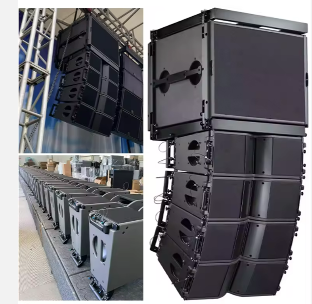 L-208 Dual Active 8-Inch Neodymium Passive Speakers for Stage Outdoor Professional Line Array Sound System