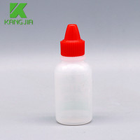 Flacon compte-gouttes en plastique LDPE anti-fuite de 10 ml pour liquide chimique pour kit de test