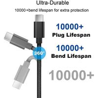Gratis sampel pengisi daya ponsel USB ke C maks 3A 1M 2M 3M pengisian cepat kabel USB untuk Tipe C