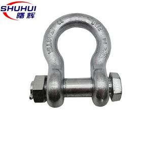 D 수갑 활과 Dee 유형 수갑 Fifferent 유형 1T 50T G209 G210 G2130 G2150 안전 요인 4:1 족쇄 - Product Image 2