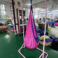 Hamac suspendu en tissu pour enfants d'intérieur - Personnalisable, directement de l'usine, en nylon, pour usage extérieur et domestique, sans moteur requis