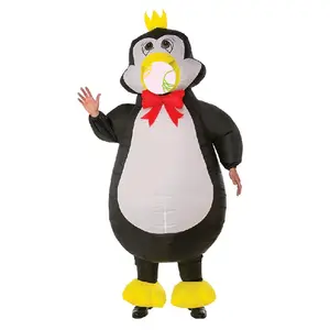 Mascotte de Madagascar Offre Spéciale géant déguisement pingouin mascotte mascotte grand oiseau Costume gonflable pour adultes