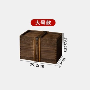 Boîte cadeau personnalisée en bois massif, boîte cadeau pratique pour le Festival des Bateaux-Dragons et le Festival de la Mi-Automne, pâtisserie chinoise - Product Image 4