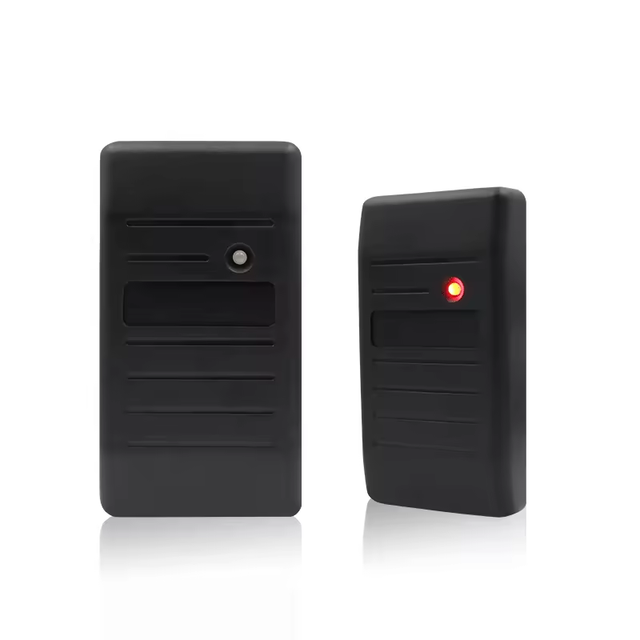 Smart Wall-Mounted Access Control RFID Card Readers UART RS232 RS485 TTL Serial Port EM for 125KHZ & 13.56mhz RFID Cards
