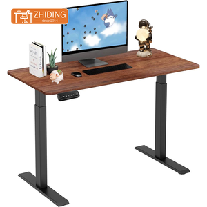 Base <span class=keywords><strong>de</strong></span> Escritorio Elevable Motorizada <span class=keywords><strong>de</strong></span> Alta Resistencia con Doble Motor, Capacidad <span class=keywords><strong>de</strong></span> Carga <span class=keywords><strong>de</strong></span> 120 kg, Base Estable para Escritorio Grande - Product Image 1