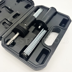 Détartreur à aiguille électrique multifonction 18 <span class=keywords><strong>aiguilles</strong></span> en acier trempé pour l'élimination de la rouille des bateaux Nettoyage du béton grossier - Product Image 3