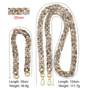 Phổ 124cm Acrylic điện thoại di động chuỗi dây đeo cổ tay dây đeo Polyester trường hợp với túi dài chuỗi cá nhân phụ kiện điện thoại - Product Image 4