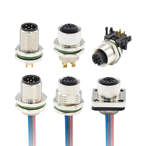 Câble étanche M12 de qualité, connecteur mâle-femelle 5 broches à code A, fournisseur de connecteurs de câbles M12 - Product Image 4