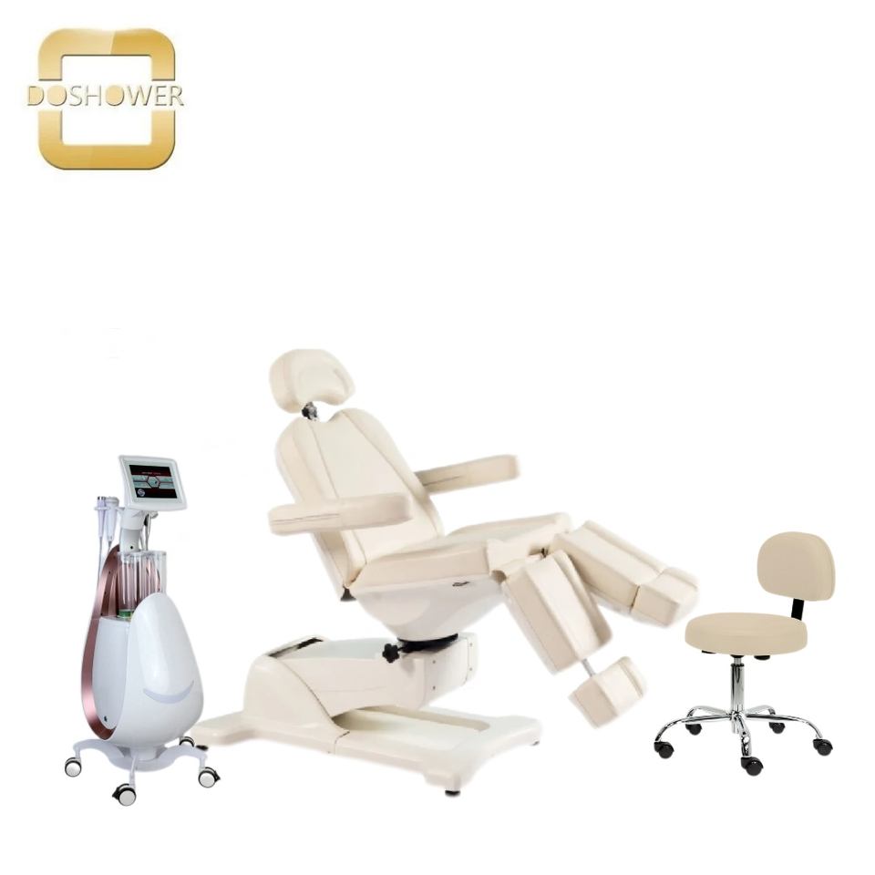 Separated Footrest Massage Facial Table for Clinic Room Medical Spa ...