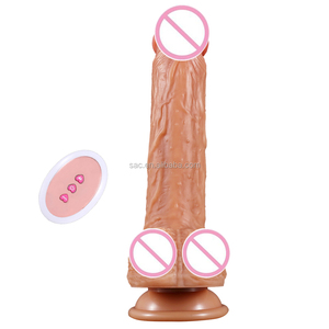 SacKnove Adult Female Wireless <span class=keywords><strong>Big</strong></span> Silikon beheizt Teleskop Schub realistisch <span class=keywords><strong>Penis</strong></span> Bulk Sexspielzeug Dildo Vibrator für Frau