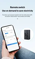 Pelacak Mobil GPS 4G Mini Magnetik dengan Alarm Jarak Jauh Tahan Air untuk Pelacakan Kendaraan