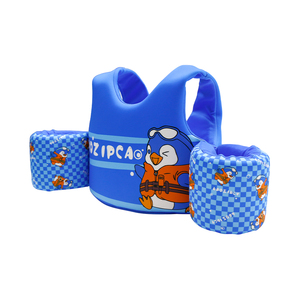 رائج البيع مخصص للأطفال رسوم كرتونية مطبوعة رياضة مائية من النيوبرين طفل تصفح سترة عائمة مصنوعة من رغوة EPE PVC - Product Image 1
