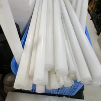 Barre en nylon PA6 haute performance 10mm 20mm 30mm 50mm 80mm Plastique technique PA6 Barre pleine PA66 PA6