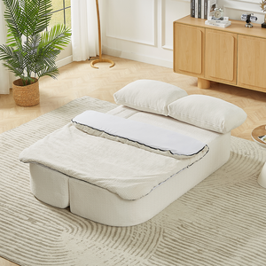 Bộ ghế sofa giường đa năng hiện đại, có thể gấp gọn, tích hợp đệm mút nhớt, phù hợp cho căn hộ, khách sạn, phòng khách và phòng ngủ - Product Image 4