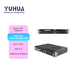 Ordinateur modulaire <span class=keywords><strong>OPS</strong></span> avec double résolution pour HDMI 4K DDR4/DDR5 RAM 3200Mhz/NVME pour tableau blanc <span class=keywords><strong>Nouveau</strong></span> PC YUHUA <span class=keywords><strong>OPS</strong></span> - Product Image 1