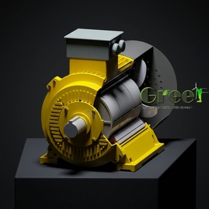 Generador Hidroeléctrico de 100 KW y 250 RPM de Baja Velocidad y Alta Potencia para Proyectos Fluviales - Product Image 5