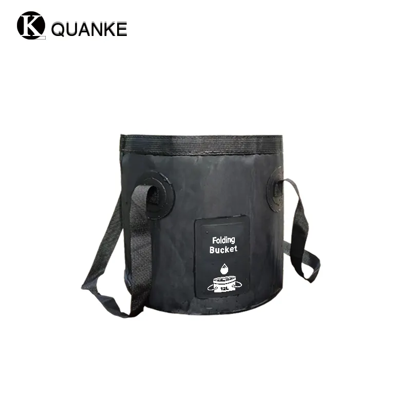 PVC Folding Bucket Portable 12L Water Round 20 L High Quality Outdoor Camping storage bag collapsible water bucket