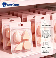 Boîte transparente en PET sur mesure pour étui compact et fond de teint vides