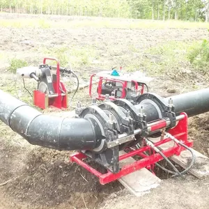 355mm Hướng dẫn sử dụng tự động Poly thủy lực mông Fusion nhựa PE Ống nóng chảy Máy hàn HDPE Ống thợ hàn giá danh sách - Product Image 3