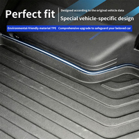 Alfombrilla para Maletero de Coche, Diseño a Rayas, Material TPE Resistente al Agua y para Todo Clima, 2mm de Grosor, para Mazda 3 2006-2012, ODM
