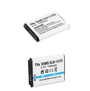 Pin Máy Ảnh Kỹ Thuật Số <span class=keywords><strong>Samsung</strong></span> 1100MAh SLB-1137D SLB 1137D SLB1137D Pin Máy Ảnh Cho <span class=keywords><strong>SAMSUNG</strong></span> TL34HD NV106 HD I85 I100 NV103 - Product Image 4