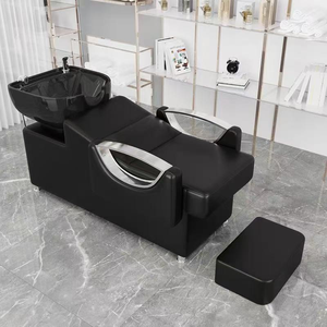 Cama de lavado de cabello para barbería, cama de terapia capilar, cama con chorro de agua dedicada para peluquería, cama integrada para lavado y masaje capilar - Product Image 2